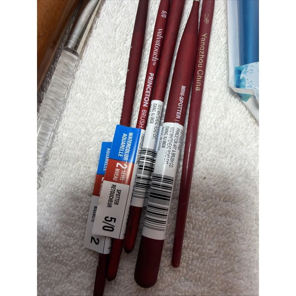 artist paint brushes lot